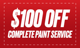 $100 Off Any Complete Paint Service Coupon