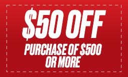 $50 Off Purchase of $500 or more Coupon