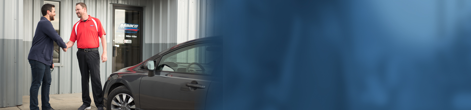 Quality paint and collision repair services backed by our nationwide warranty